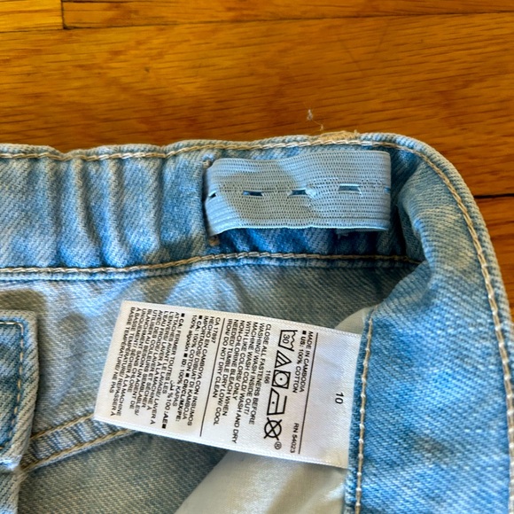 Old Navy O.G. straight high rise jeans. Girls - Picture 5 of 6